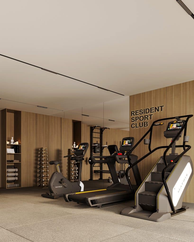 A modern space for training and an active lifestyle.