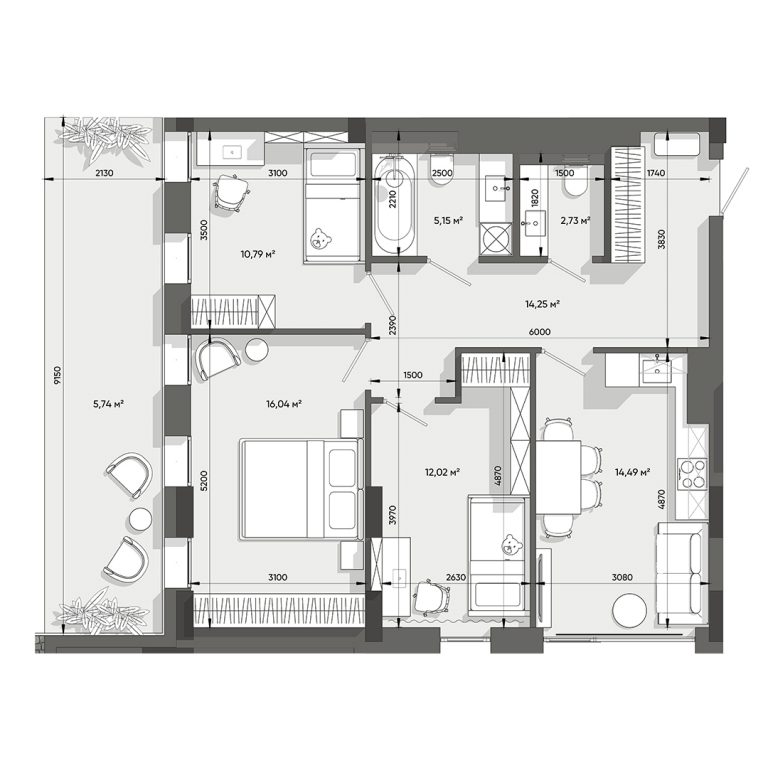 Lennona Residents – Квартира №32