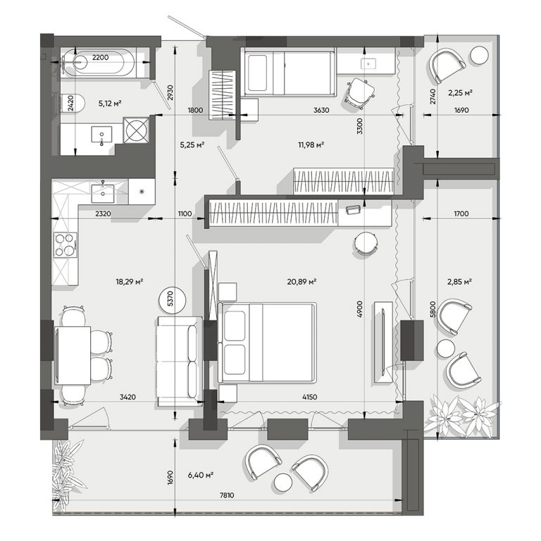 Lennona Residents – Квартира №17