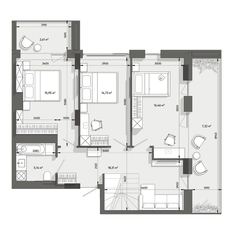 Lennona Residents – Квартира №54