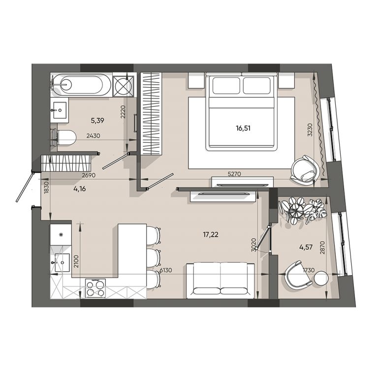Orlan Residents – Квартира №115