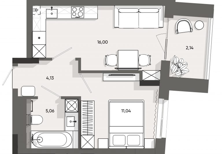 Five Address – Квартира №1