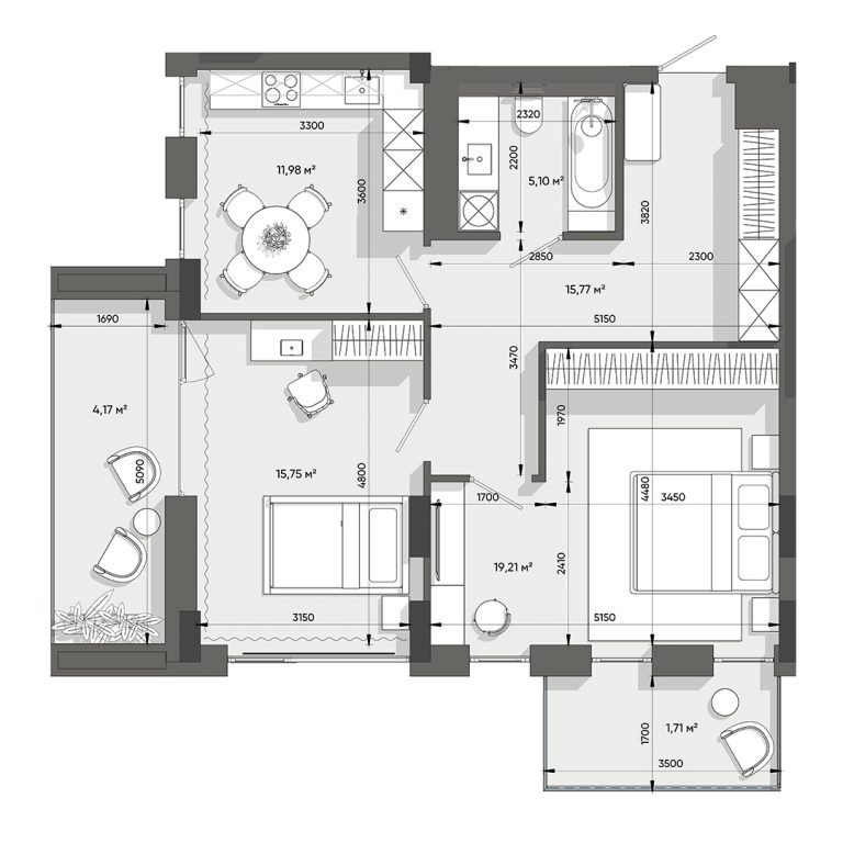 Lennona Residents – Квартира №14