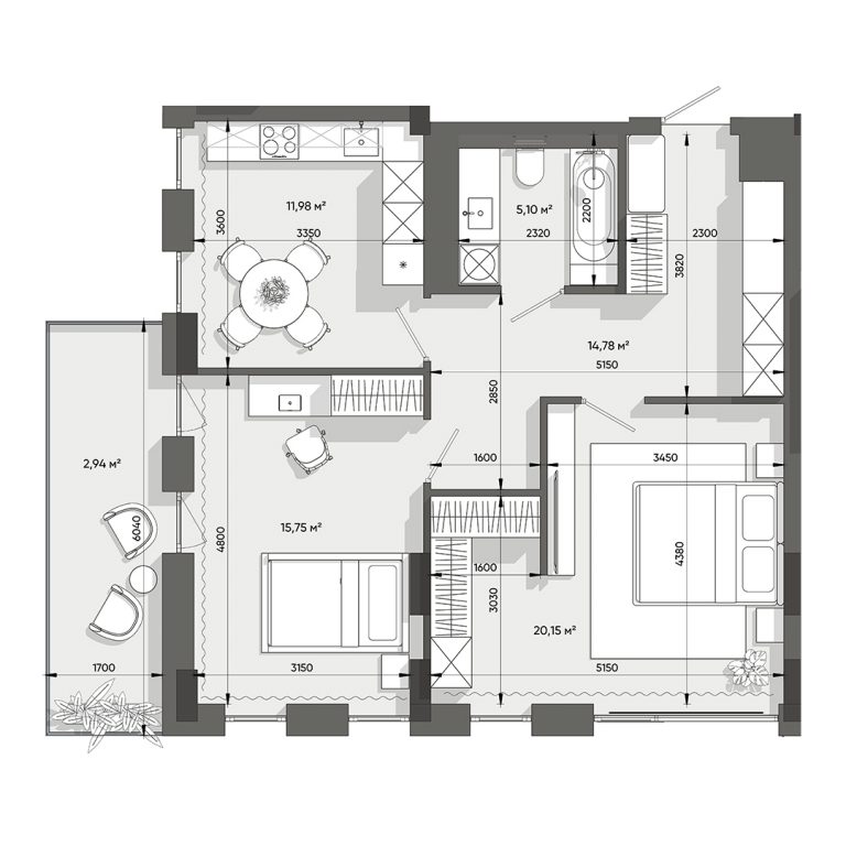 Lennona Residents – Квартира №19