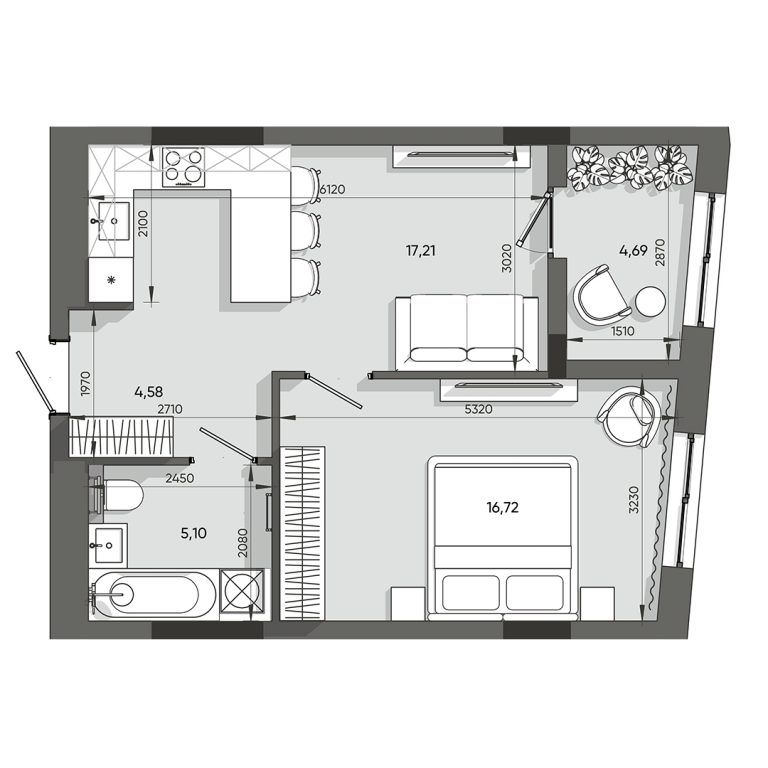 Orlan Residents – Квартира №122