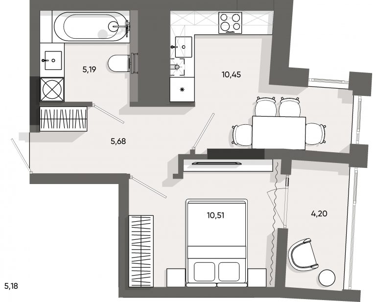 Five Address – Квартира №3