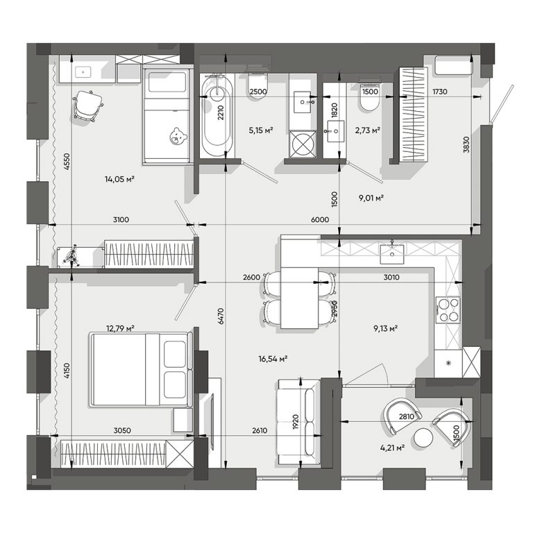 Lennona Residents – Квартира №42