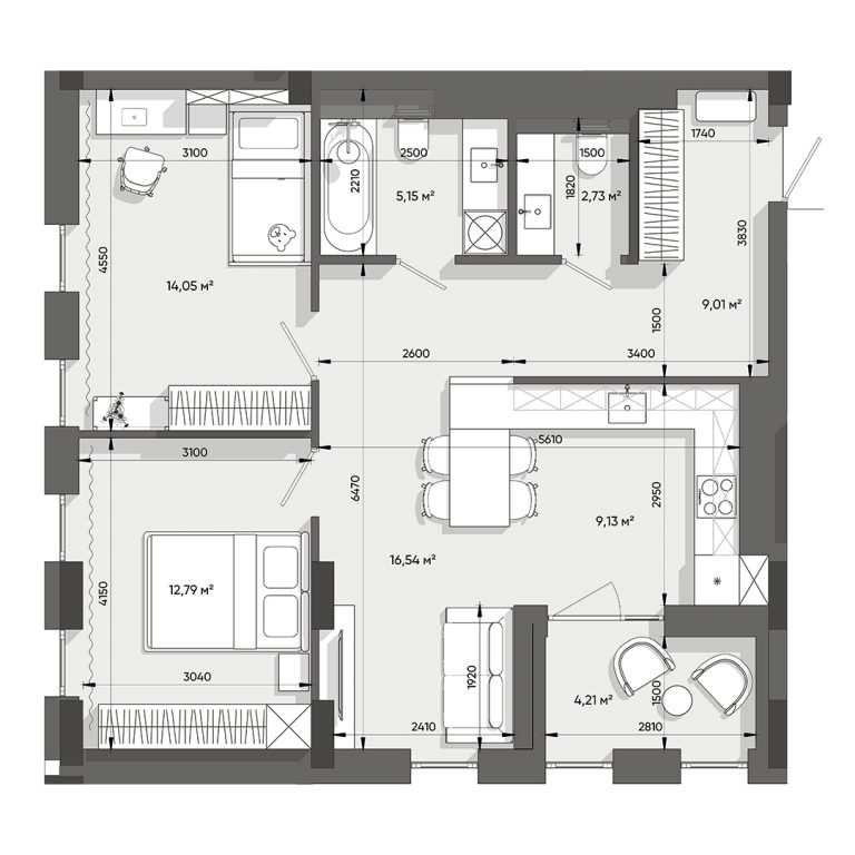 Lennona Residents – Квартира №47
