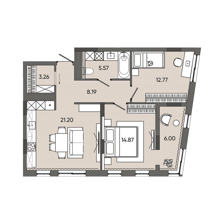 Orlan Residents – Квартира №2