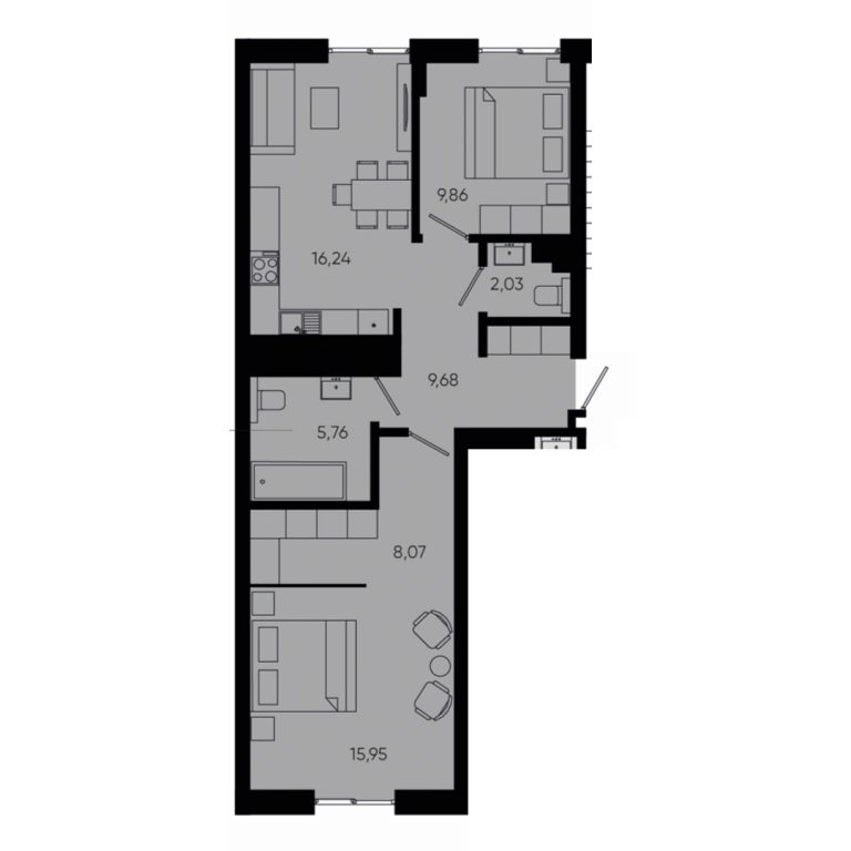 Holosko Residents – Квартира №25
