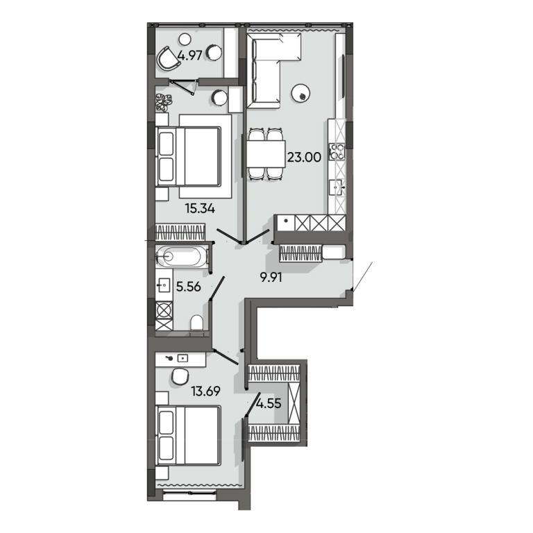 Orlan Residents – Квартира №40