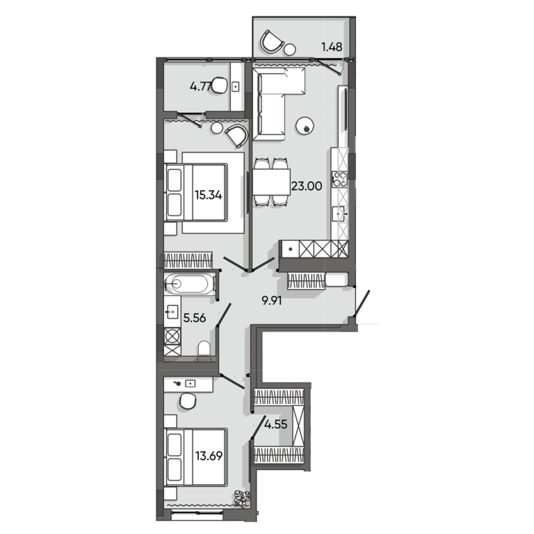 Orlan Residents – Квартира №1