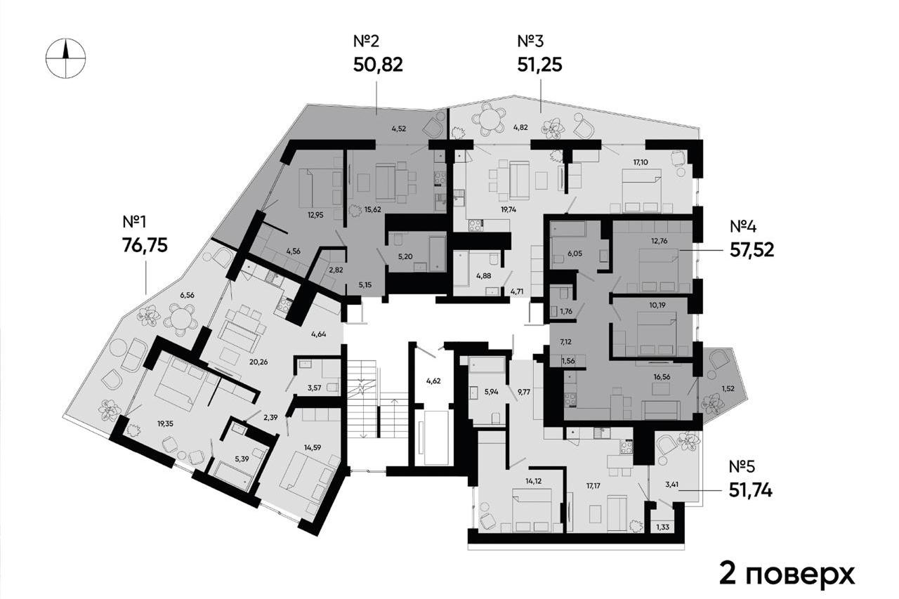 HR план поверху 2 секція 1