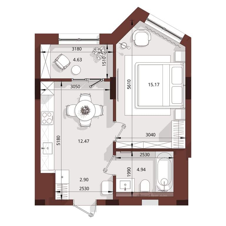 Premium Residents – Квартира №3