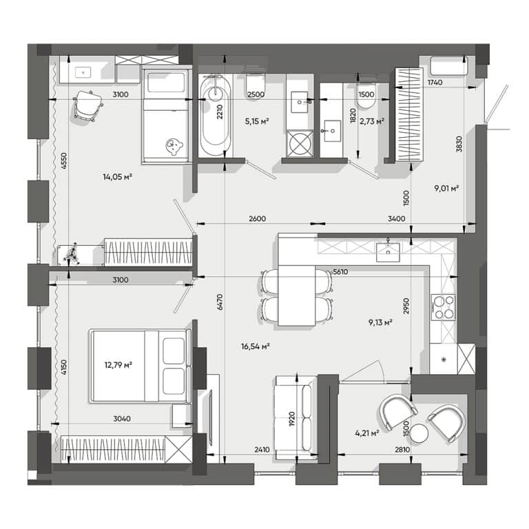 Lennona Residents – Квартира №47
