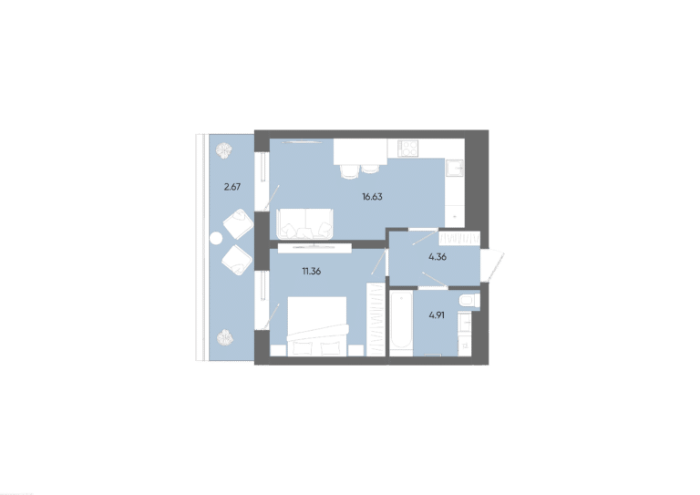 Resident State – Apartment №45